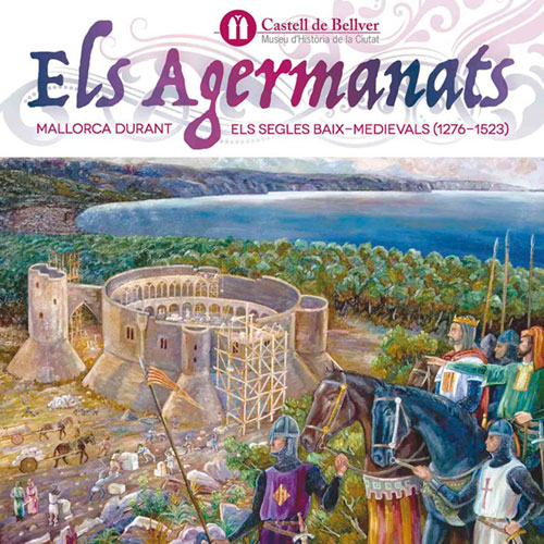 Diseño cartel y cartelas "Els Agermanats" expo Castell de Bellver