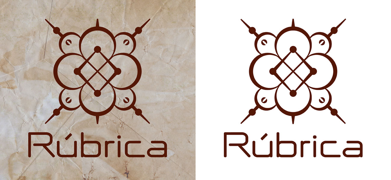Diseño de logotipo "Col·lecció Rúbrica" Arxiu Municipal de Palma