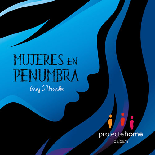 Diseño cubierta editorial "Mujeres en penumbra" Projecte Home Balears